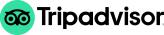Logo di Tripadvisor con icona stilizzata di gufo.